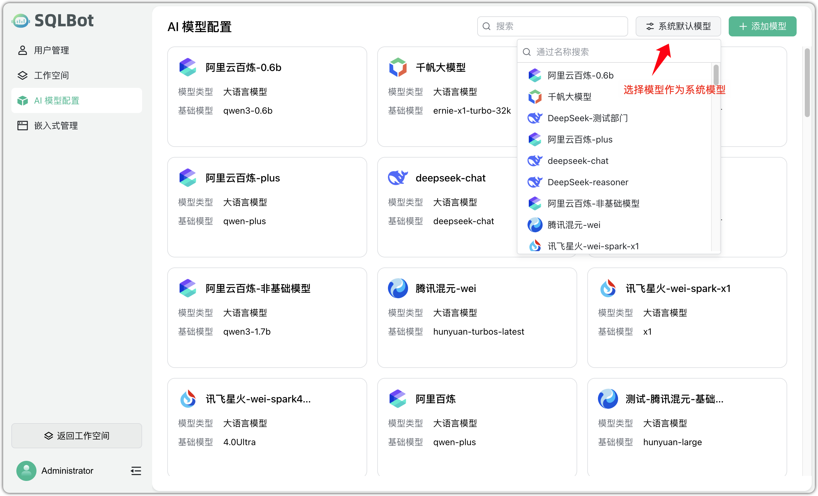 模型