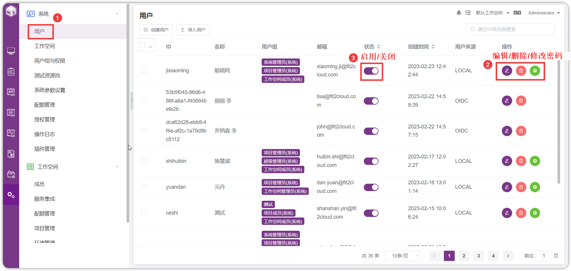 !用户管理